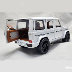 اسباب بازی ماشین فلزی مرسدس بنز جی کلاس GCLASS-118 G 63 سفید_اسباب بازی